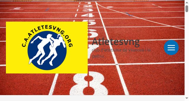 Screenshot of atletesvng.org