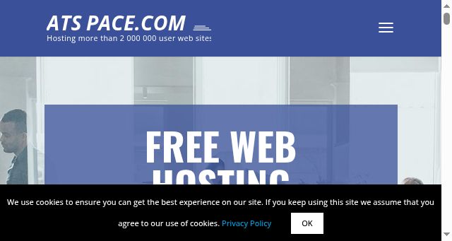 Screenshot of atspace.com