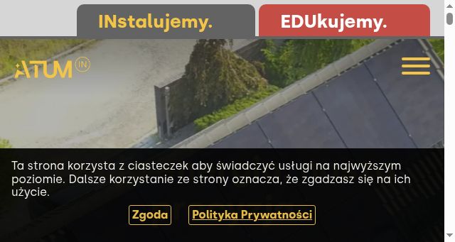 Screenshot of atum-instalacje.pl