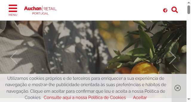 Screenshot of auchan-retail.pt