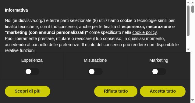 Screenshot of audiovisiva.org