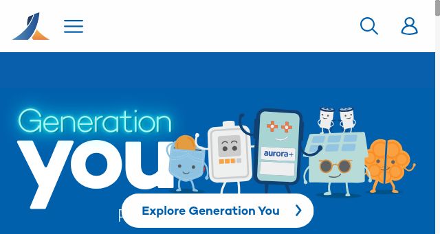 Screenshot of auroraenergy.com.au