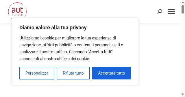 Screenshot of aut-autori.it