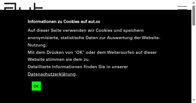 Screenshot of aut.cc