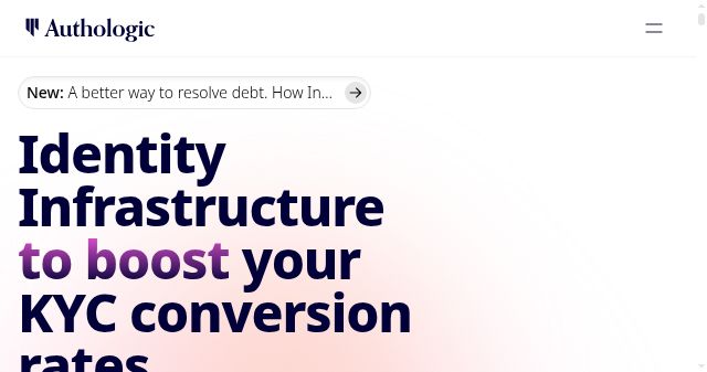Screenshot of authologic.com