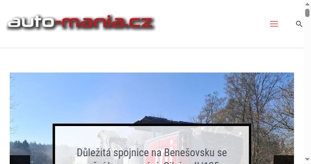 Screenshot of auto-mania.cz
