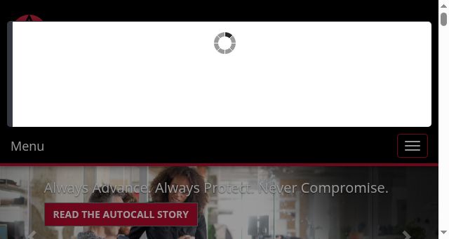 Screenshot of autocall.com