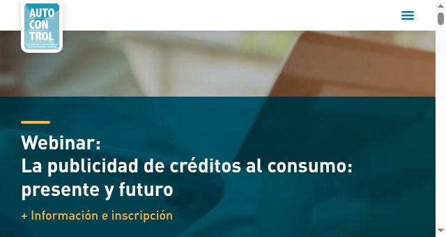 Screenshot of autocontrol.es