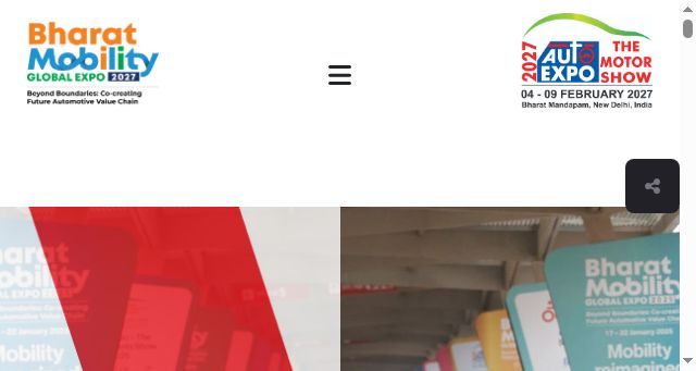 Screenshot of autoexpo-themotorshow.in