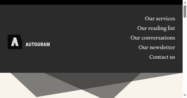 Screenshot of autogram.is