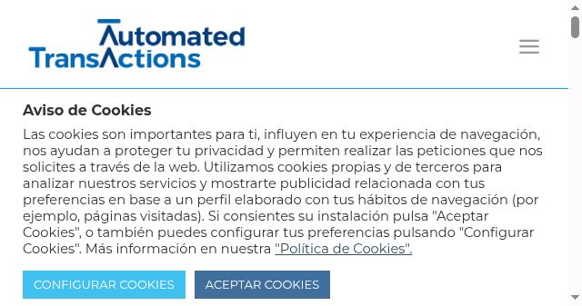 Screenshot of automated-transactions.es