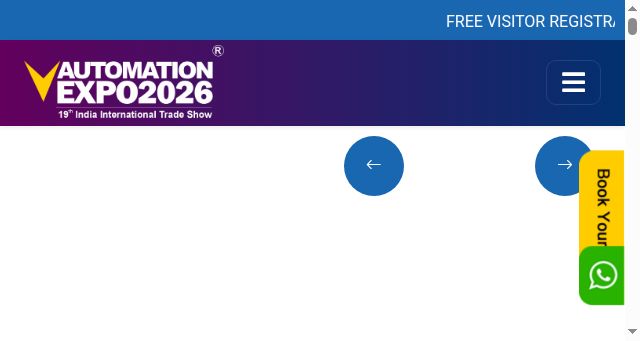Screenshot of automationindiaexpo.com