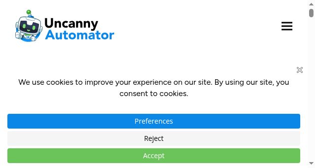 Screenshot of automatorplugin.com