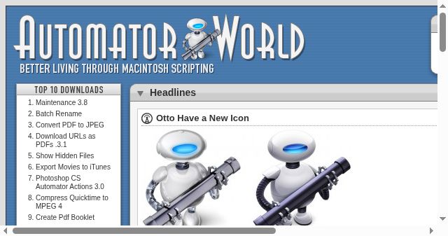 Screenshot of automatorworld.com