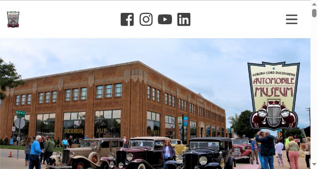 Screenshot of automobilemuseum.org