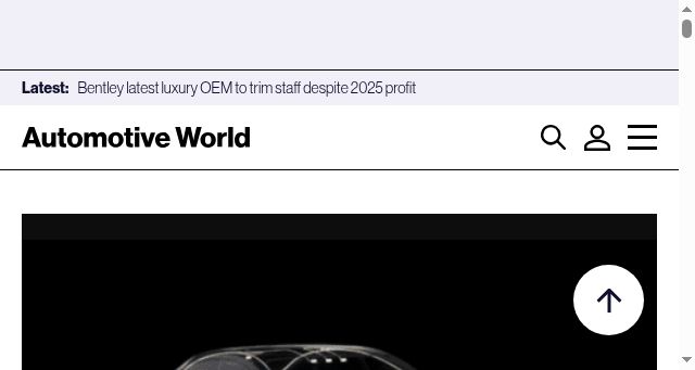Screenshot of automotiveworld.com