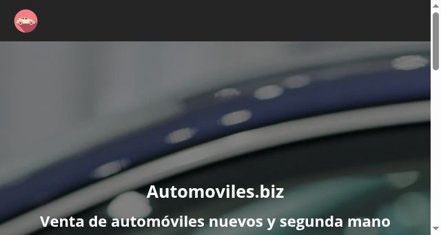 Screenshot of automoviles.biz