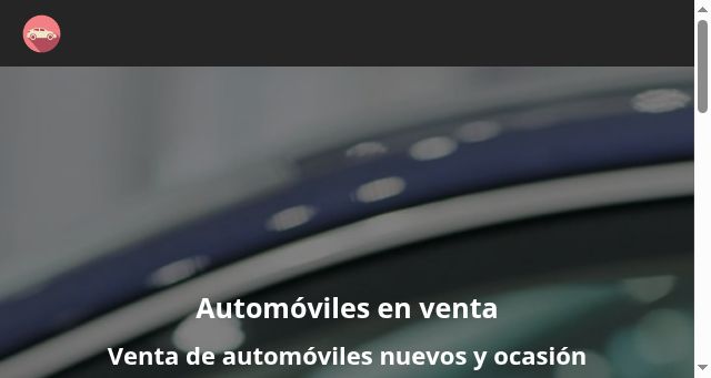 Screenshot of automovilesenventa.com