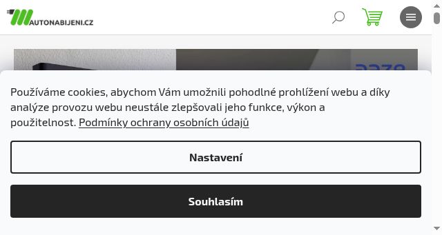 Screenshot of autonabijeni.cz