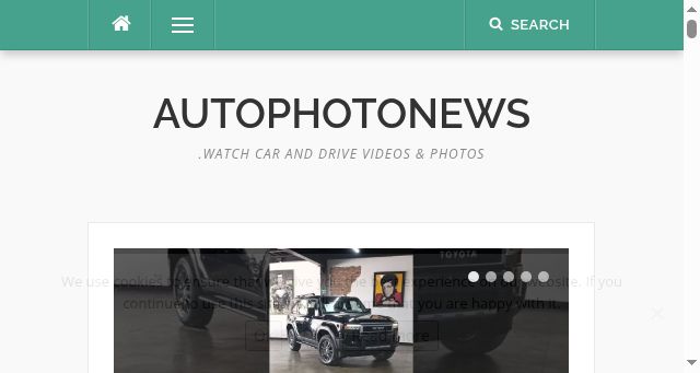 Screenshot of autophotonews.com
