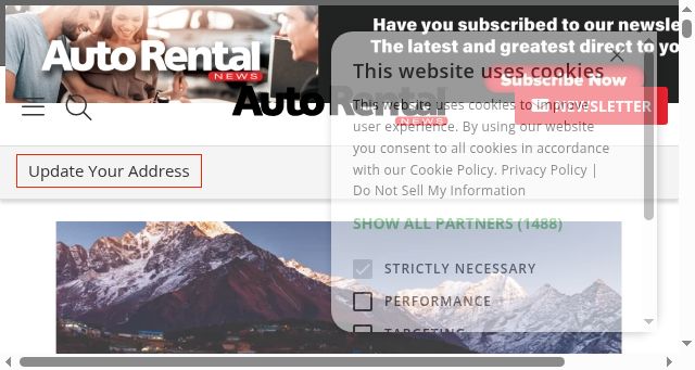 Screenshot of autorentalnews.com