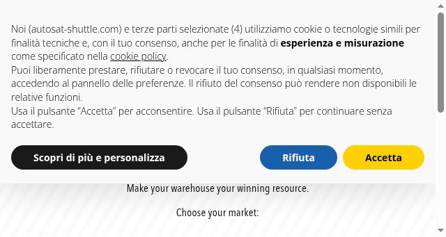 Screenshot of autosat-shuttle.com