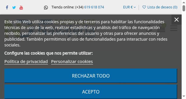 Screenshot of autosnavajeda.com