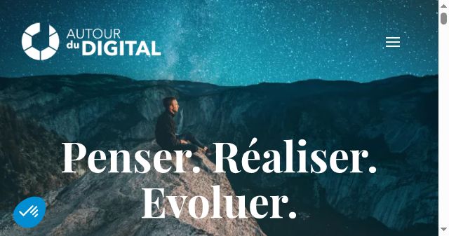 Screenshot of autour-du-digital.fr