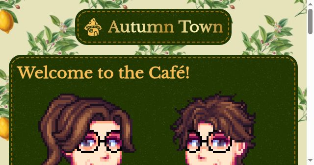 Screenshot of autumn.town
