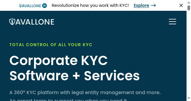 Screenshot of avallone.io