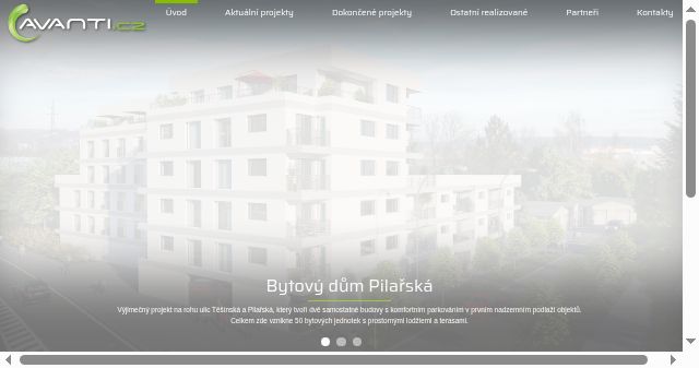 Screenshot of avanticz.eu