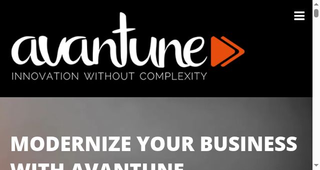 Screenshot of avantune.com