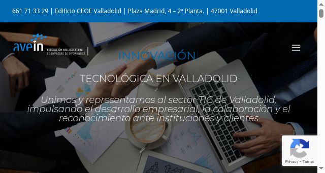 Screenshot of avein.es