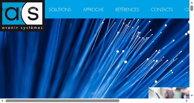 Screenshot of avenirsystemes.com