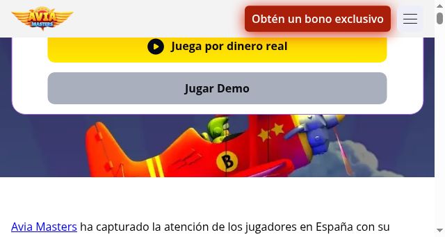 Screenshot of aviamasters-official.es