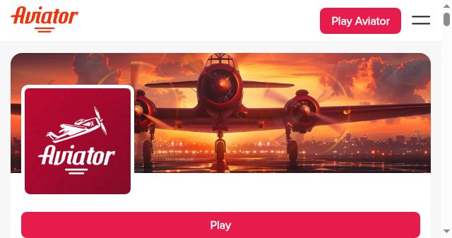 Screenshot of aviator-game.mw