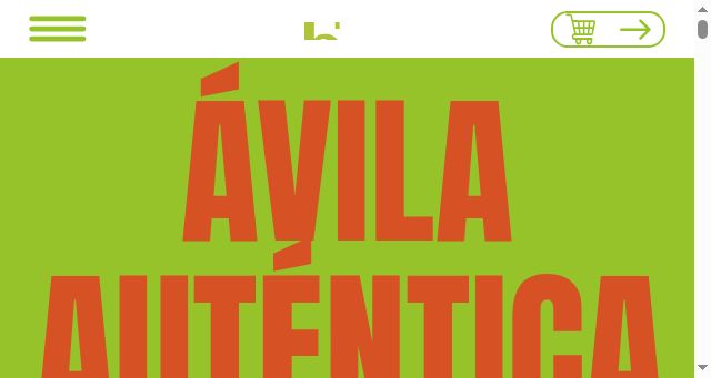 Screenshot of avilaautentica.es