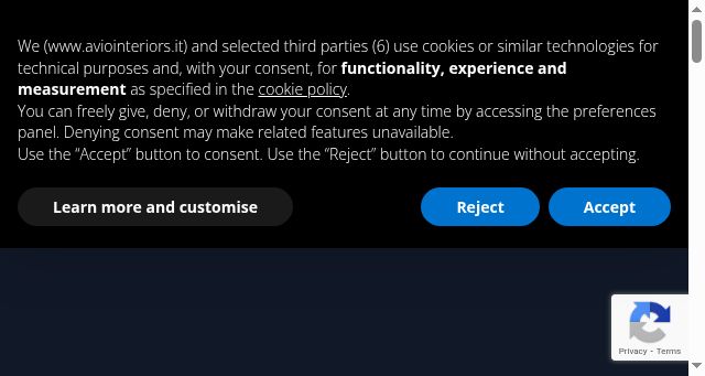Screenshot of aviointeriors.it