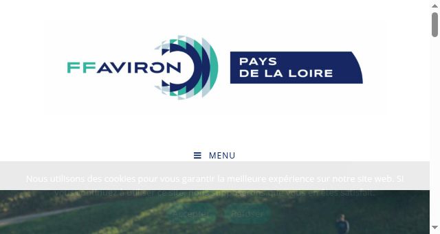 Screenshot of avironpaysdelaloire.fr