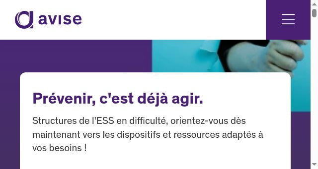 Screenshot of avise.org