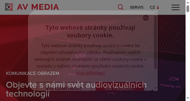 Screenshot of avmedia.cz