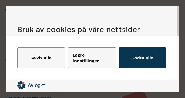 Screenshot of avogtil.no