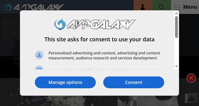 Screenshot of avpgalaxy.net
