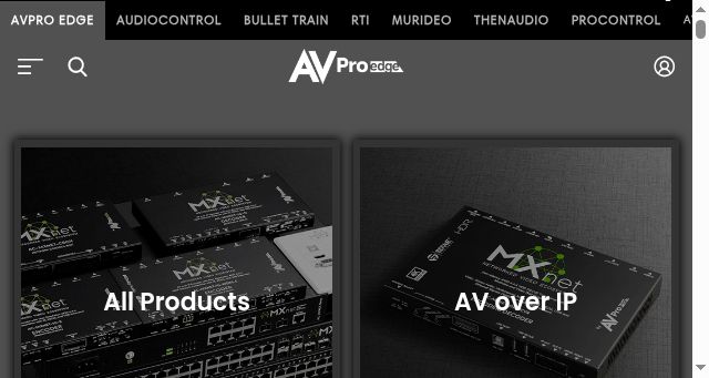 Screenshot of avproglobal.com