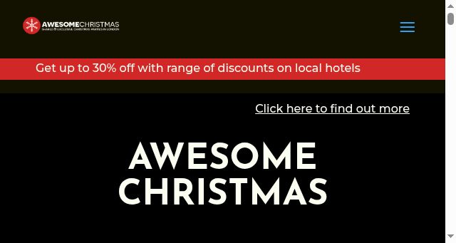 Screenshot of awesome-christmas.co.uk