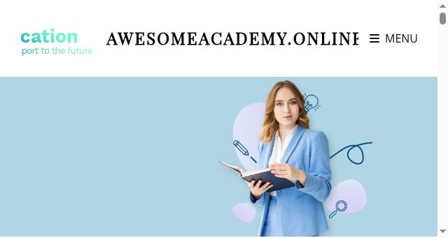 Screenshot of awesomeacademy.online