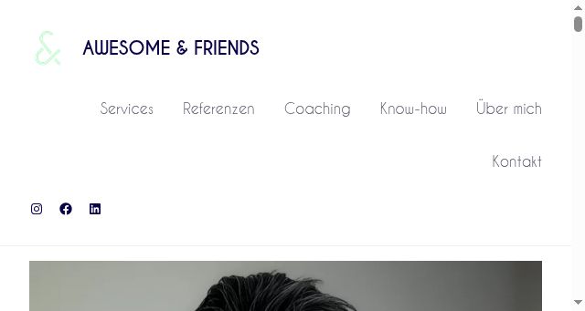 Screenshot of awesomeandfriends.de