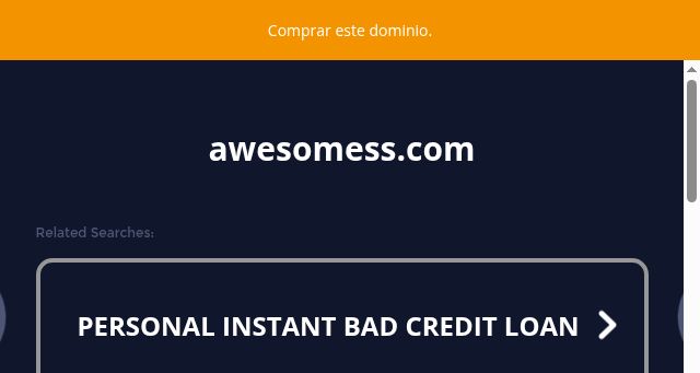 Screenshot of awesomess.com