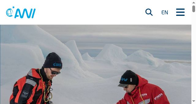 Screenshot of awi.de