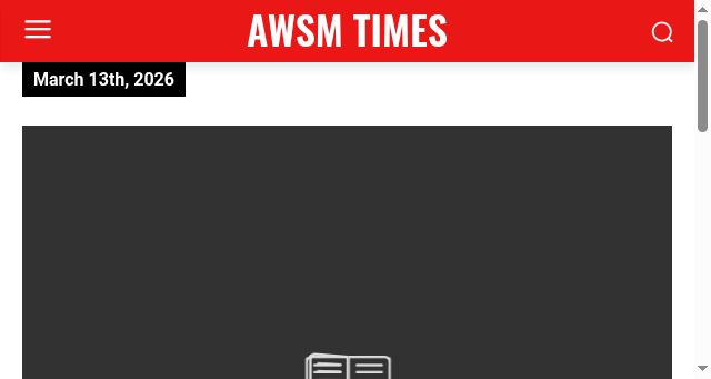 Screenshot of awsmtimes.com